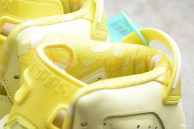 Rep TBkick (GS) Air Retro Yellow 543390-800 Dynamic 6 Floral Jordan 0730